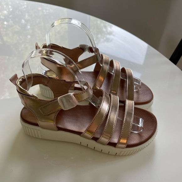Mia Kids Emme Sandal Rose Gold - 4 - Picture 1 of 6